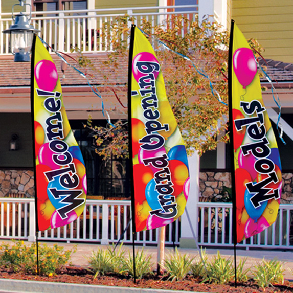 Custom Feather Flags