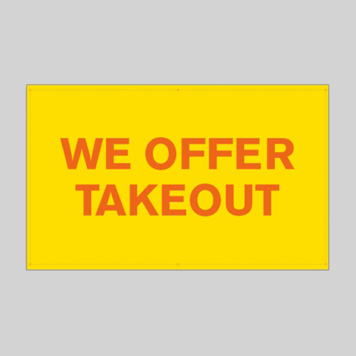 3x5-TakeOut-Banner-Yellow