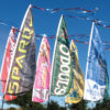 Group Swooper flags 2