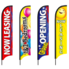 Stock Design Feather Flags