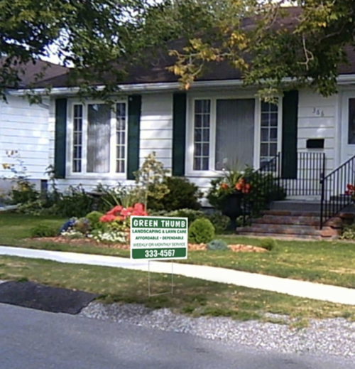 Yard Sign Example 2